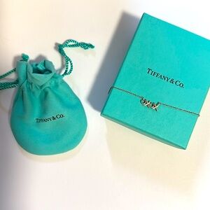 Tiffany 16” authentic necklace sterling silver.